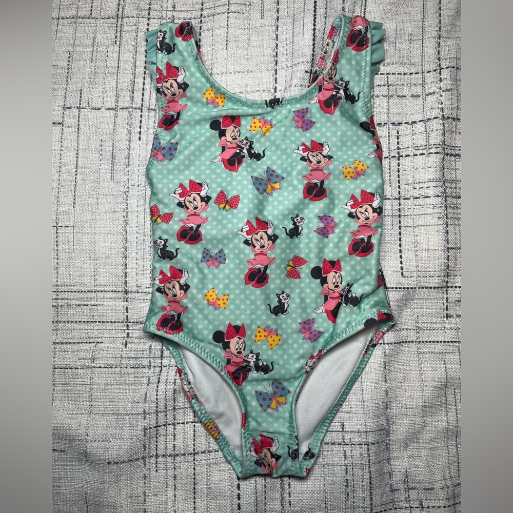 Minnie Mouse Swimsuit Toddler Size 2